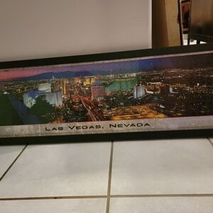 Las Vegas Skyline Panoramic Wall Art